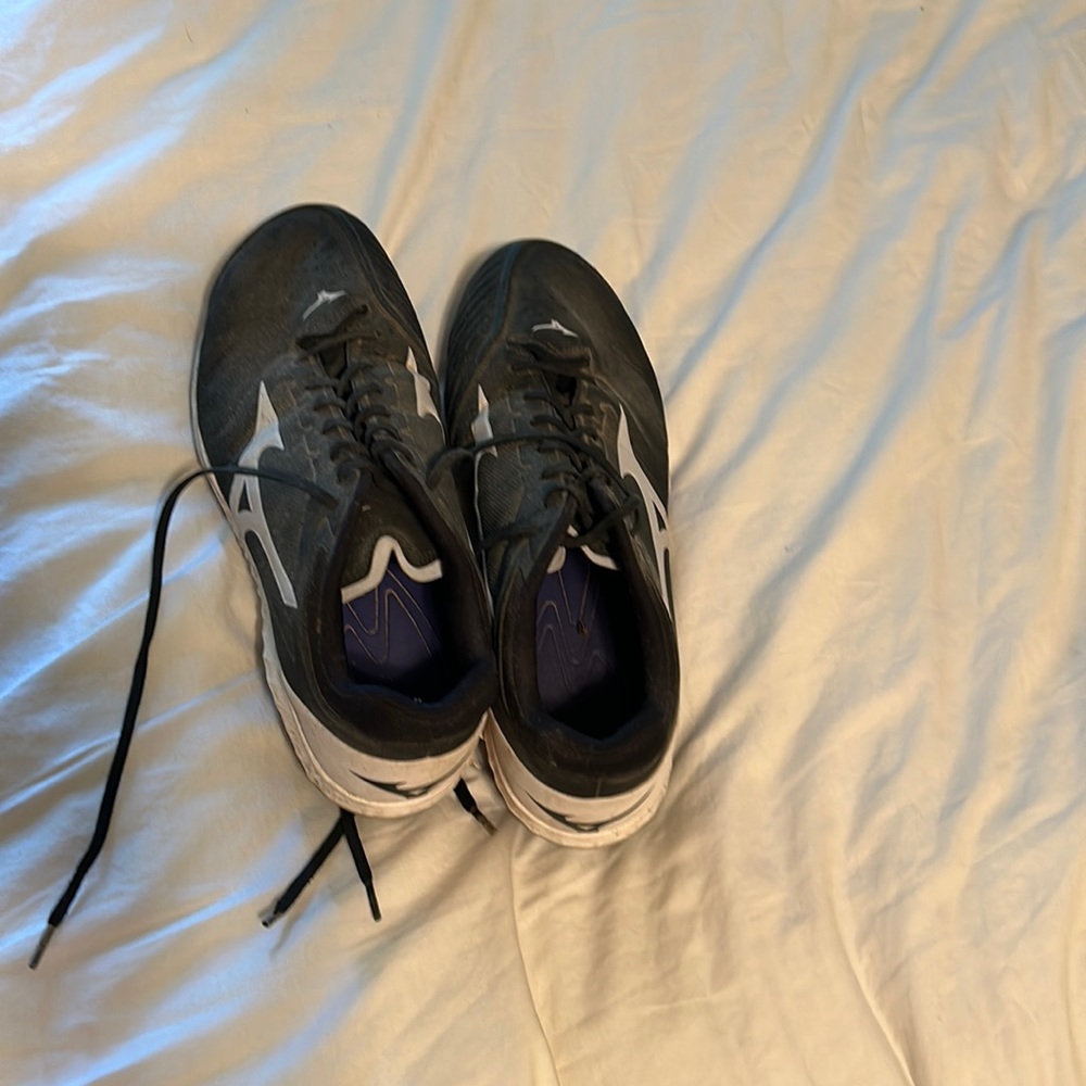 Black softball spikes